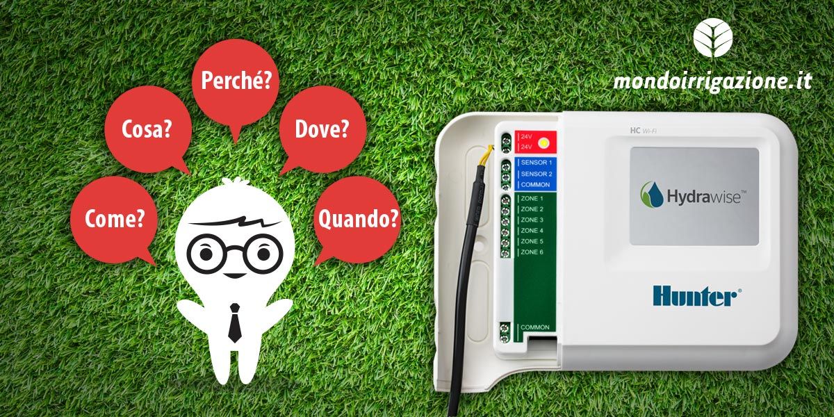 Centraline, programmatori, timer per l'irrigazione: domande e risposte frequenti FAQ