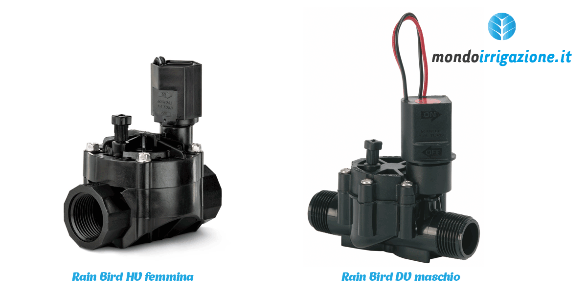 Elettrovalvole per irrigazone Rain Bird DV e HV