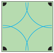 posizionamento irrigatori negli angoli del prato