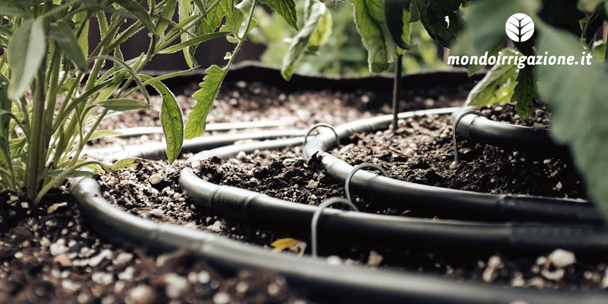 Ala gocciolante per irrigazione alberi frutta, frutteto, agrumeto, oliveto