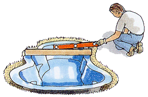 Laghetto con vasca rigida: installazione Laghetto con vasca rigida: installazione